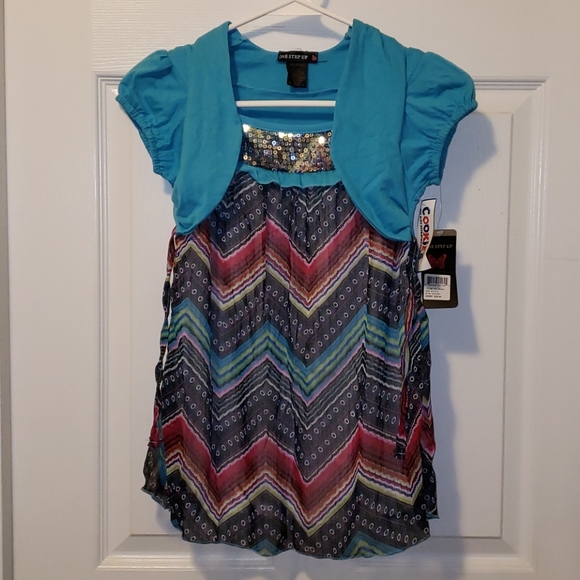 One Step Up Blouse - Picture 1 of 2